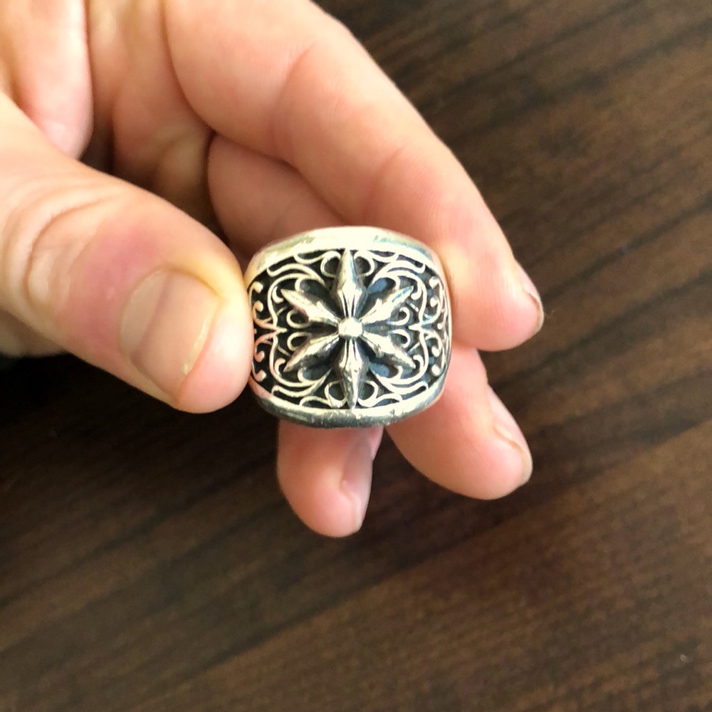 CHROME HEARTS STAR RING